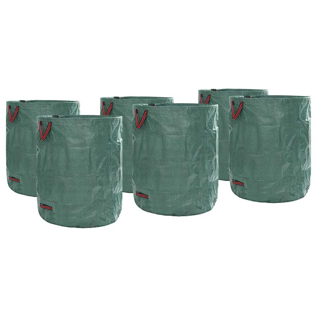 Garden Waste Bags 12 pcs Green 79 x 79 x 99.5 cm Polypropylene