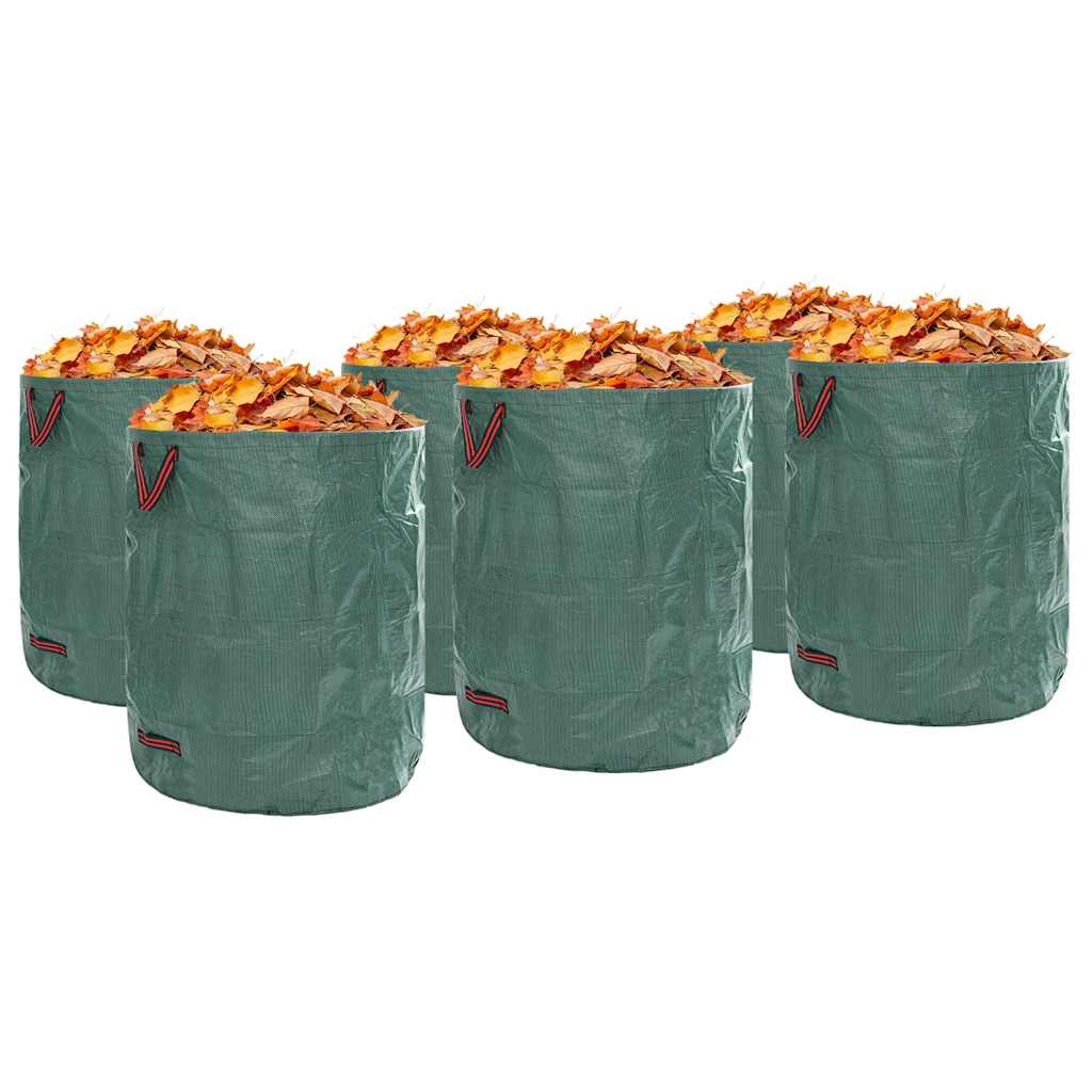Garden Waste Bags 12 pcs Green 79 x 79 x 99.5 cm Polypropylene