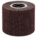 Sanding Rollers 3 pcs Brown 12 x 12 x 10 cm Synthetic Fibre