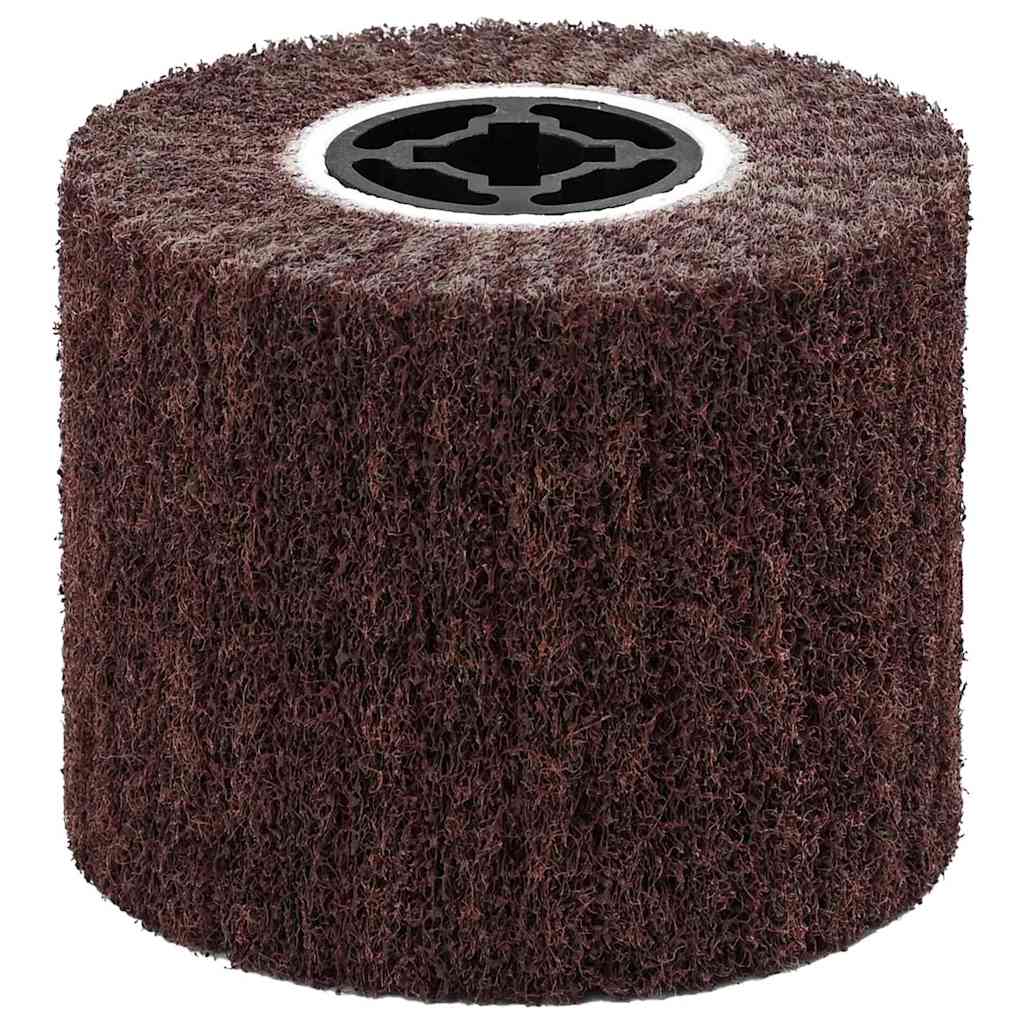 Sanding Rollers 3 pcs Brown 12 x 12 x 10 cm Synthetic Fibre