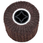 Sanding Rollers 3 pcs Brown 12 x 12 x 10 cm Synthetic Fibre
