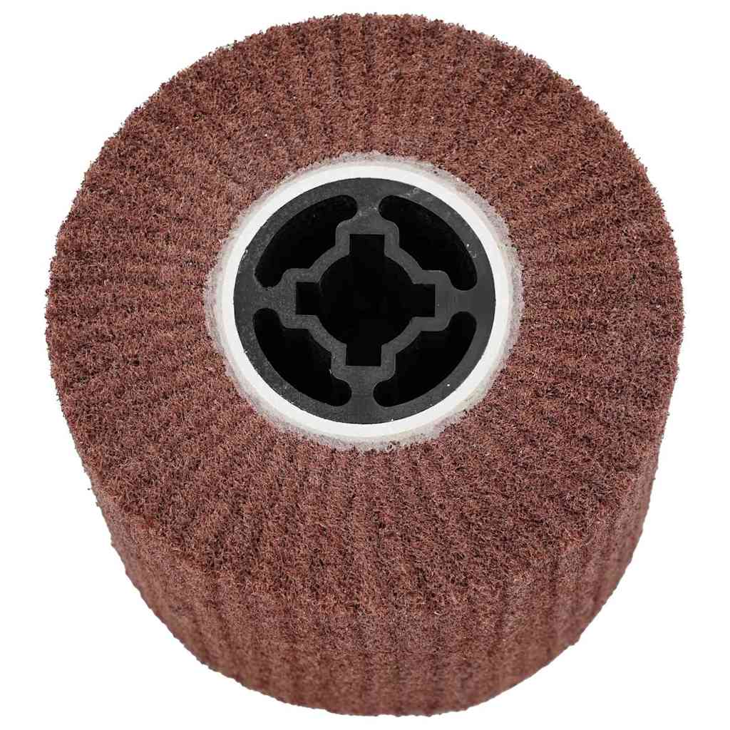 Sanding Rollers 3 pcs Brown 12 x 12 x 10 cm Synthetic Fibre