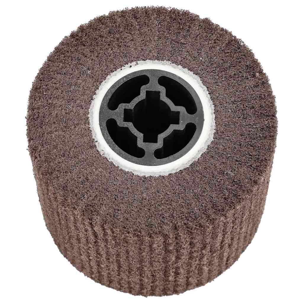 Sanding Rollers 3 pcs Brown 12 x 12 x 10 cm Synthetic Fibre
