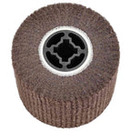 Sanding Rollers 3 pcs Brown 12 x 12 x 10 cm Synthetic Fibre