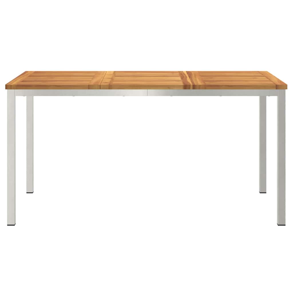 DiningTable Brown 150 x 90 x 75 cm Solid Acacia Wood