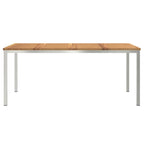 DiningTable Brown 180 x 90 x 75 cm Solid Acacia Wood