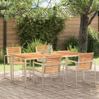 DiningTable Brown 180 x 90 x 75 cm Solid Teak Wood