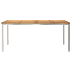 DiningTable Brown 180 x 90 x 75 cm Solid Teak Wood