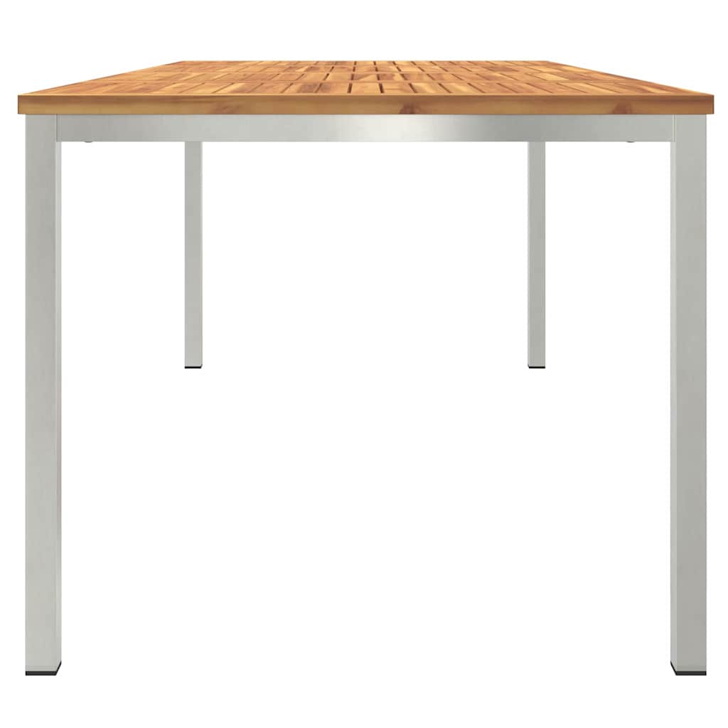 DiningTable Brown 200 x 90 x 75 cm Solid Acacia Wood