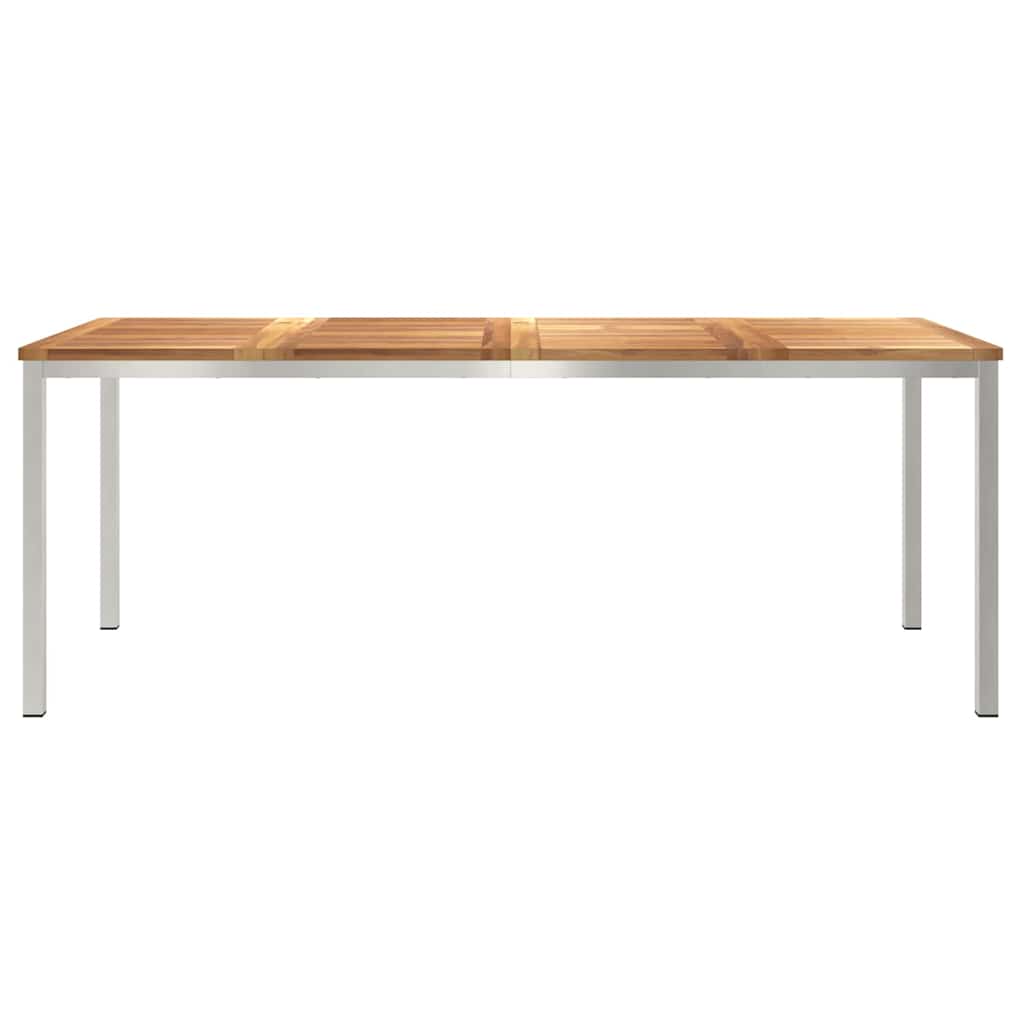 DiningTable Brown 200 x 90 x 75 cm Solid Teak Wood