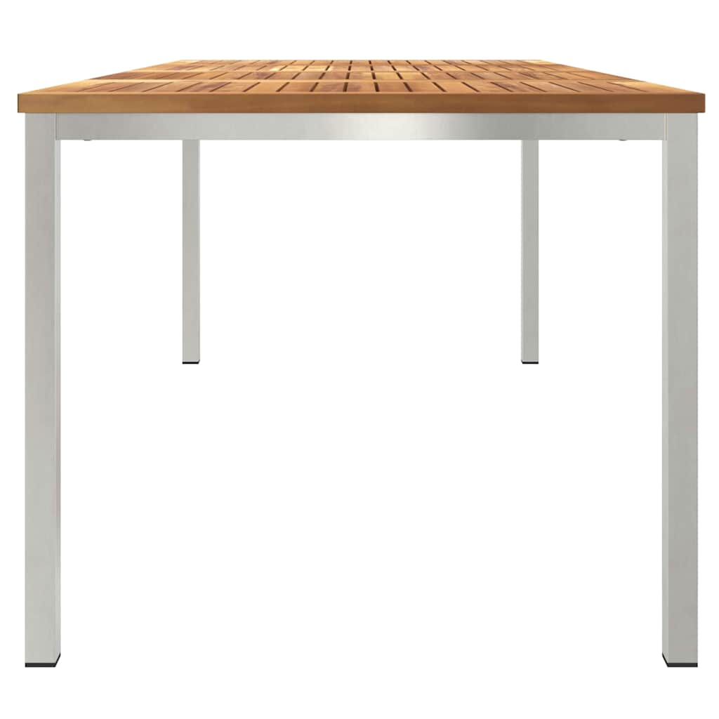 DiningTable Brown 200 x 90 x 75 cm Solid Teak Wood