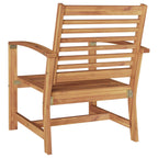 Chair 2 pcs Brown 65 x 60 x 76.5 cm Solid Teak Wood