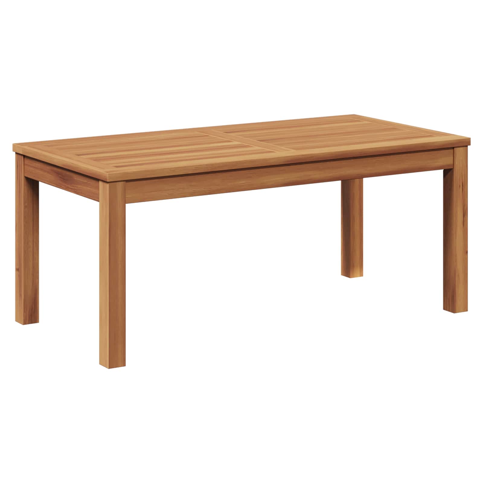 Table Brown 95 x 45 x 40 cm Solid Teak Wood