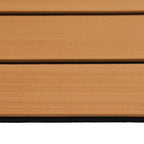 Boat Mat Brown with Black Lines 240 x 90 x 0.5 cm EVA