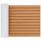 Boat Mat Striped Brown with Black 240 x 60 x 0.5 cm EVA