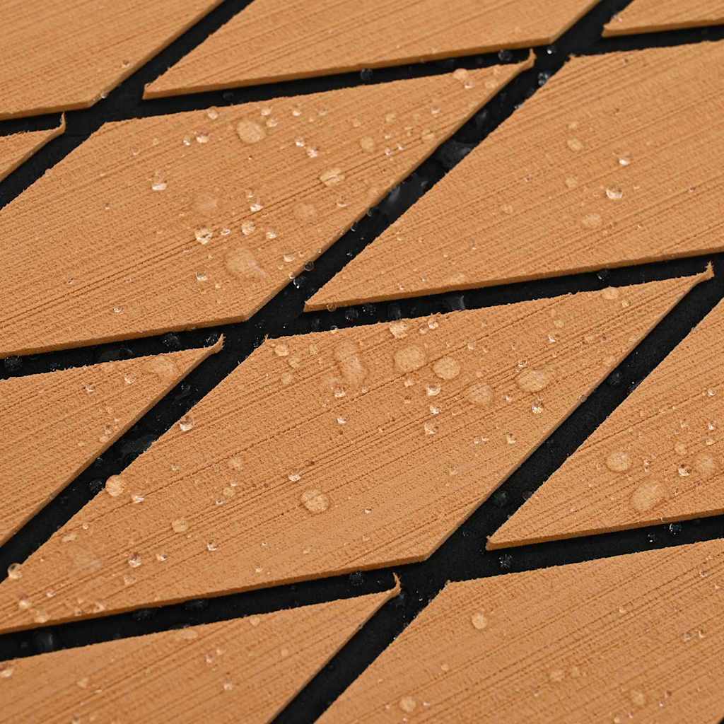 Boat Mat Harlequin Brown with Black 190 x 70 x 0.5 cm EVA