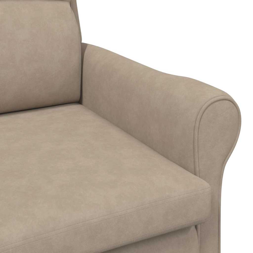Armchair Taupe 76 x 94 x 102 cm Microfibre