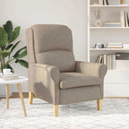 Armchair Taupe 76 x 94 x 102 cm Microfibre