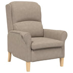 Armchair Taupe 76 x 94 x 102 cm Microfibre