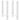 Dining Table Legs White 2 pcs 60x(72-73) cm Steel