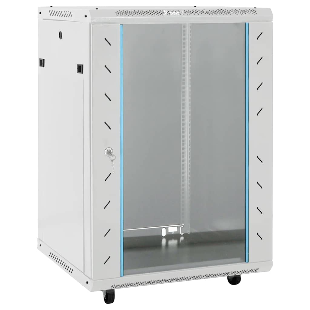 15U Network Cabinet 19" IP20 Grey 60x45x86 cm
