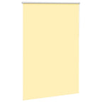 Roller Blind Blackout Yellow 110x175 cm Fabric Width 105.7 cm Polyester