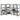 4-Layer Storage Shelves 4 Pcs Steel&Engineered Wood