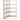 3 Piece 5-Layer Shelves Set Steel&Engineered Wood