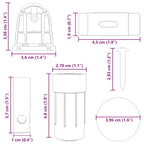 18 Piece Roller Blind Fittings 18 mm