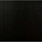 Rolling Cabinet with Drawers MOSS Black Solid Wood Pine