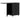 Rolling Cabinet with Desk MOSS Black Solid Wood Pine