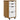 Rolling Cabinet with Drawers MOSS Honey Brown Solid Wood Pine