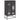 Highboard Black 68x39x123 cm Steel