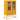 Highboard Mustard Yellow 68x39x111.5 cm Steel