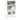 Highboard White 68x39x123 cm Steel