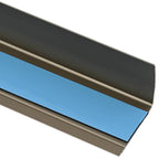 Stair Nosings 30 pcs Champagne 67 x 3 x 2 cm Aluminium