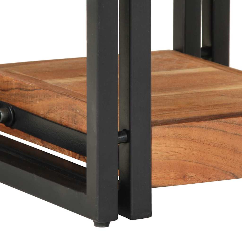 Bedside Cabinet 2 pcs Brown 30 x 30 x 40 cm Solid acacia wood