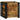 Storage Box Brown and black 40 x 40 x 40 cm Solid mango wood