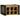 Wine Rack Brown and Black 46 x 35 x 27.5 cm Solid Mango wood