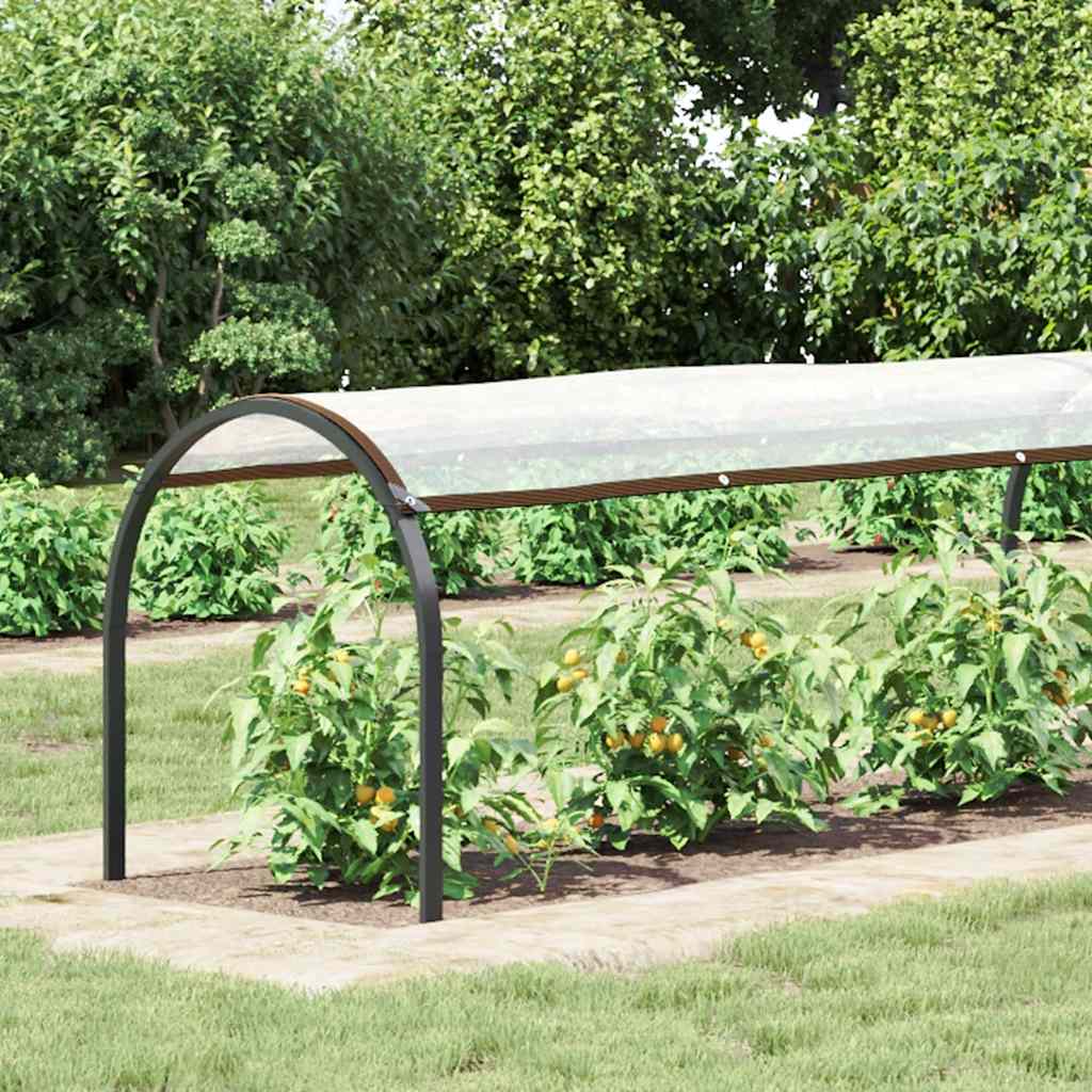 Clear Tarpaulin with Eyelets 1x12 m Polyethylene