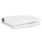 Clear Tarpaulin with Eyelets 2x2 m Polyethylene