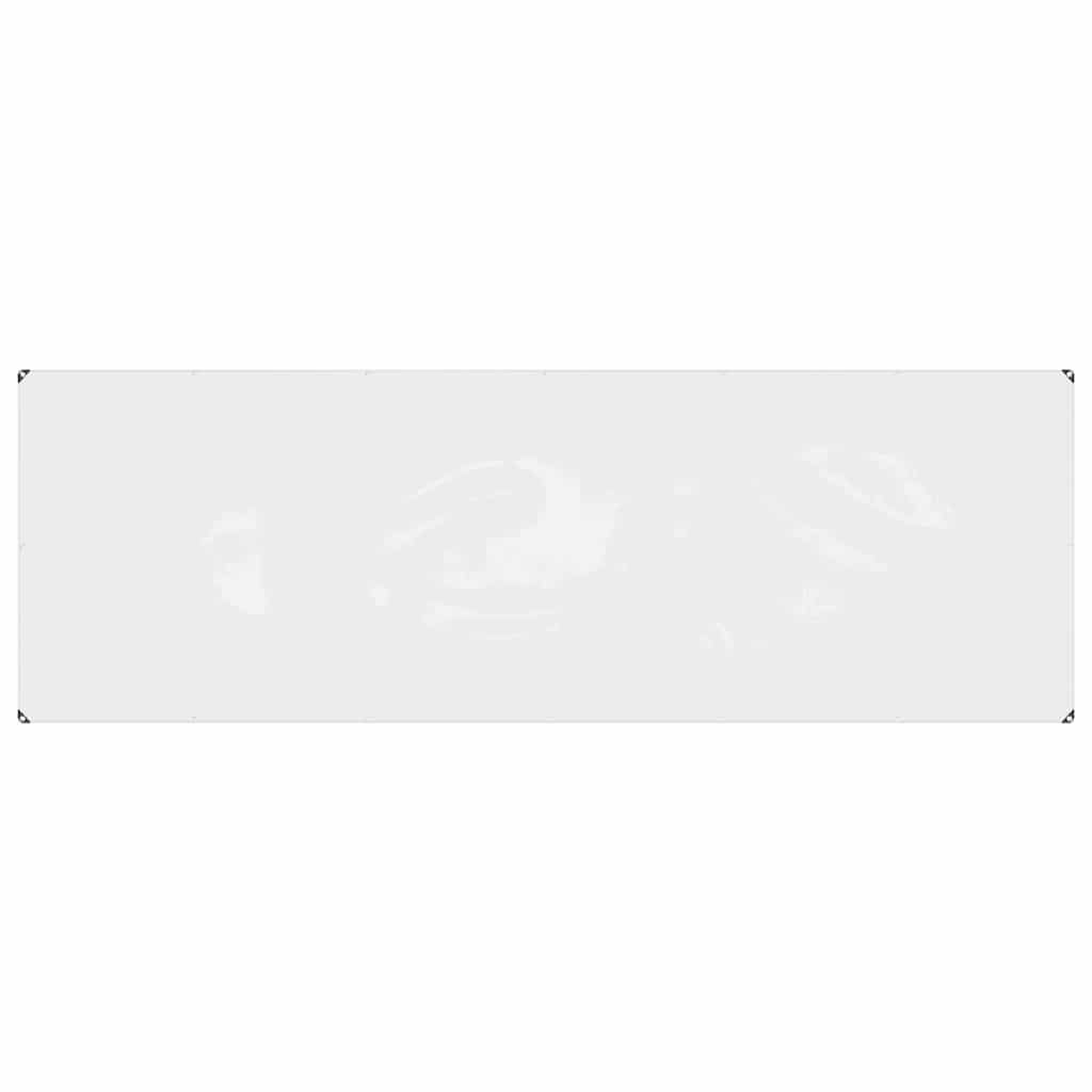 Clear Tarpaulin with Eyelets 1x3 m PVC