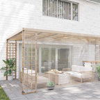 Clear Tarpaulin with Eyelets 5x8 m PVC