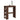 Bar Table with Racks Brown Oak 90x40x103.5 cm Engineered Wood
