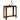 Bar Table Smoked Oak 102x50x103.5 cm Engineered Wood