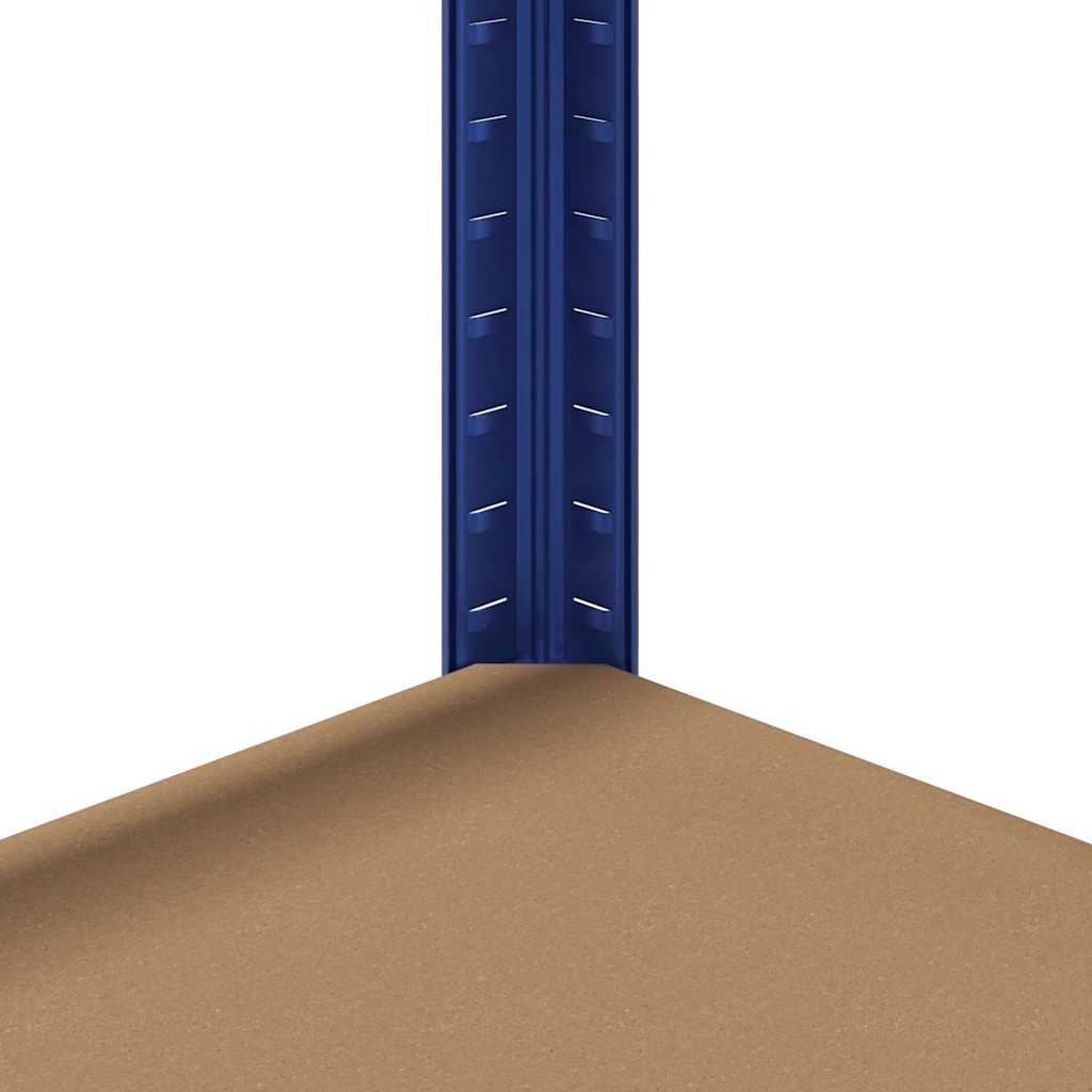 4-Layer Storage Shelves 2 Pcs Steel&Engineered Wood