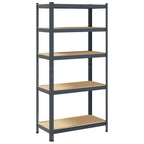 5-Layer Heavy-Duty Shelf Steel&Engineered Wood