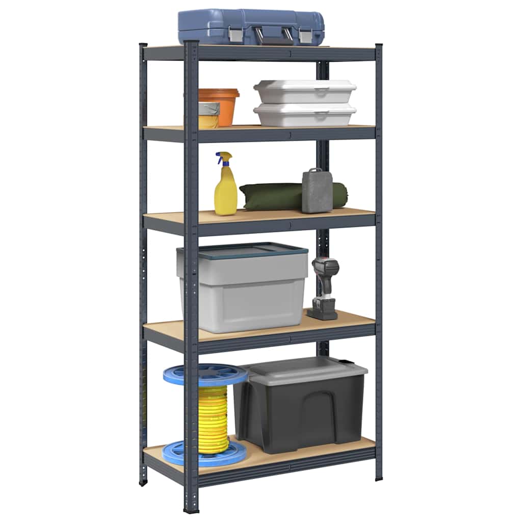 5-Layer Heavy-Duty Shelf Steel&Engineered Wood
