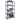 4-Layer Storage Shelves 2 Pcs Steel&Engineered Wood