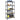 4-Layer Storage Shelves 2 Pcs Steel&Engineered Wood